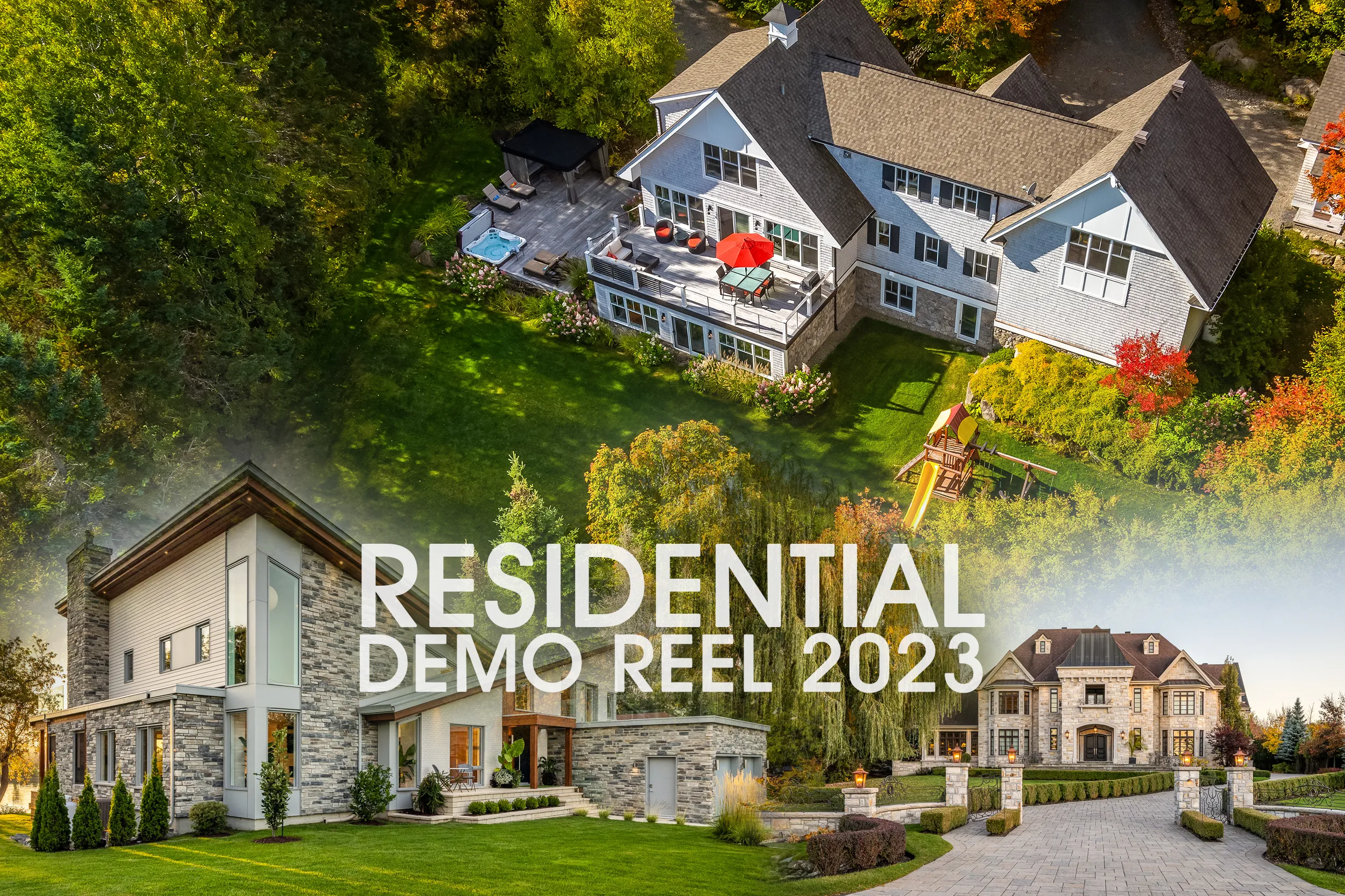 Démo de réalisations résidentielles